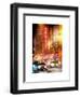 Instants of NY Series - Street Scenes by Night in Winter under the Snow-Philippe Hugonnard-Framed Art Print