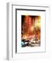 Instants of NY Series - Street Scenes by Night in Winter under the Snow-Philippe Hugonnard-Framed Art Print