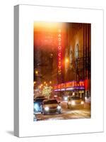 Instants of NY Series - Street Scenes by Night in Winter under the Snow-Philippe Hugonnard-Stretched Canvas