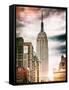 Instants of NY Series - the Empire State Building-Philippe Hugonnard-Framed Stretched Canvas