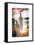 Instants of NY Series - the Empire State Building-Philippe Hugonnard-Framed Stretched Canvas