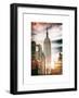 Instants of NY Series - the Empire State Building-Philippe Hugonnard-Framed Art Print