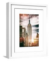 Instants of NY Series - the Empire State Building-Philippe Hugonnard-Framed Art Print