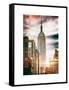Instants of NY Series - the Empire State Building-Philippe Hugonnard-Framed Stretched Canvas