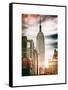 Instants of NY Series - the Empire State Building-Philippe Hugonnard-Framed Stretched Canvas