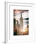 Instants of NY Series - the Empire State Building-Philippe Hugonnard-Framed Art Print