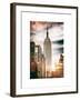 Instants of NY Series - the Empire State Building-Philippe Hugonnard-Framed Art Print