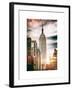 Instants of NY Series - the Empire State Building-Philippe Hugonnard-Framed Art Print