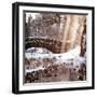 Instants of NY Series - the Gapstow Bridge of Central Park in Winter, Manhattan in New York City-Philippe Hugonnard-Framed Photographic Print