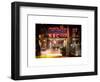 Instants of NY Series - the NBC Studios in the New York City in the Snow at Night-Philippe Hugonnard-Framed Art Print