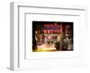 Instants of NY Series - the NBC Studios in the New York City in the Snow at Night-Philippe Hugonnard-Framed Art Print