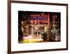 Instants of NY Series - the NBC Studios in the New York City in the Snow at Night-Philippe Hugonnard-Framed Art Print