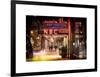 Instants of NY Series - the NBC Studios in the New York City in the Snow at Night-Philippe Hugonnard-Framed Art Print