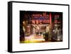 Instants of NY Series - the NBC Studios in the New York City in the Snow at Night-Philippe Hugonnard-Framed Stretched Canvas