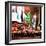 Instants of NY Series - Times Square Urban Scene by Night - Manhattan - New York-Philippe Hugonnard-Framed Photographic Print