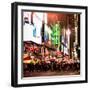 Instants of NY Series - Times Square Urban Scene by Night - Manhattan - New York-Philippe Hugonnard-Framed Photographic Print