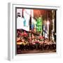 Instants of NY Series - Times Square Urban Scene by Night - Manhattan - New York-Philippe Hugonnard-Framed Photographic Print