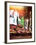 Instants of NY Series - Times Square Urban Scene by Night - Manhattan - New York-Philippe Hugonnard-Framed Photographic Print