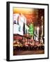 Instants of NY Series - Times Square Urban Scene by Night - Manhattan - New York-Philippe Hugonnard-Framed Photographic Print