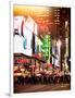 Instants of NY Series - Times Square Urban Scene by Night - Manhattan - New York-Philippe Hugonnard-Framed Photographic Print