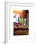 Instants of NY Series - Times Square Urban Scene by Night - Manhattan - New York-Philippe Hugonnard-Framed Art Print