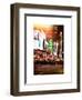 Instants of NY Series - Times Square Urban Scene by Night - Manhattan - New York-Philippe Hugonnard-Framed Art Print