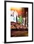 Instants of NY Series - Times Square Urban Scene by Night - Manhattan - New York-Philippe Hugonnard-Framed Art Print