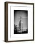 Instants of NY Series - Top of the Empire State Building-Philippe Hugonnard-Framed Art Print