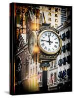Instants of NY Series - Trump Tower Clock-Philippe Hugonnard-Stretched Canvas