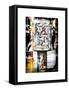 Instants of NY Series - Urban Box NYC DEP - Street Art - Manhattan - New York City-Philippe Hugonnard-Framed Stretched Canvas