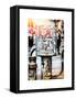 Instants of NY Series - Urban Box NYC DEP - Street Art - Manhattan - New York City-Philippe Hugonnard-Framed Stretched Canvas