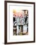 Instants of NY Series - Urban Box NYC DEP - Street Art - Manhattan - New York City-Philippe Hugonnard-Framed Art Print