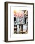 Instants of NY Series - Urban Box NYC DEP - Street Art - Manhattan - New York City-Philippe Hugonnard-Framed Art Print