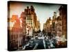 Instants of NY Series - Urban Landscape West Village Manhattan in Winter-Philippe Hugonnard-Stretched Canvas