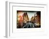 Instants of NY Series - Urban Landscape West Village Manhattan in Winter-Philippe Hugonnard-Framed Art Print