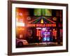 Instants of NY Series - Urban Scene by Night - Vintage Store in Times Square - Manhattan-Philippe Hugonnard-Framed Photographic Print