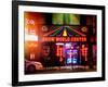 Instants of NY Series - Urban Scene by Night - Vintage Store in Times Square - Manhattan-Philippe Hugonnard-Framed Photographic Print