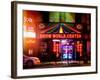 Instants of NY Series - Urban Scene by Night - Vintage Store in Times Square - Manhattan-Philippe Hugonnard-Framed Photographic Print