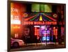 Instants of NY Series - Urban Scene by Night - Vintage Store in Times Square - Manhattan-Philippe Hugonnard-Framed Photographic Print