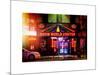 Instants of NY Series - Urban Scene by Night - Vintage Store in Times Square - Manhattan-Philippe Hugonnard-Mounted Art Print