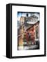 Instants of NY Series - Urban Scene Downtown Manhattan in Winter-Philippe Hugonnard-Framed Stretched Canvas