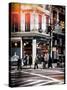 Instants of NY Series - Urban Scene in Broadway - NYC Crosswalk - Manhattan - New York City-Philippe Hugonnard-Stretched Canvas