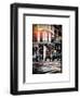 Instants of NY Series - Urban Scene in Broadway - NYC Crosswalk - Manhattan - New York-Philippe Hugonnard-Framed Art Print