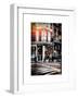 Instants of NY Series - Urban Scene in Broadway - NYC Crosswalk - Manhattan - New York-Philippe Hugonnard-Framed Art Print