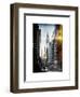 Instants of NY Series - Urban Scene in Winter at Grand Central Terminal in New York City-Philippe Hugonnard-Framed Art Print