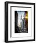 Instants of NY Series - Urban Scene in Winter at Grand Central Terminal in New York City-Philippe Hugonnard-Framed Art Print