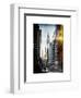 Instants of NY Series - Urban Scene in Winter at Grand Central Terminal in New York City-Philippe Hugonnard-Framed Art Print