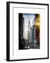 Instants of NY Series - Urban Scene in Winter at Grand Central Terminal in New York City-Philippe Hugonnard-Framed Art Print