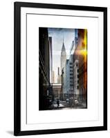 Instants of NY Series - Urban Scene in Winter at Grand Central Terminal in New York City-Philippe Hugonnard-Framed Art Print