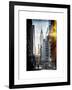 Instants of NY Series - Urban Scene in Winter at Grand Central Terminal in New York City-Philippe Hugonnard-Framed Art Print